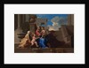 The Holy Family on the Steps, 1648 by Nicolas Poussin