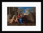The Holy Family on the Steps, 1648 by Nicolas Poussin