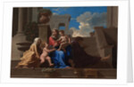 The Holy Family on the Steps, 1648 by Nicolas Poussin