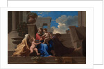 The Holy Family on the Steps, 1648 by Nicolas Poussin
