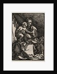 The Holy Family under a Tent by Hans Sebald Beham
