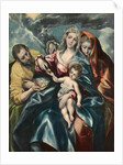 The Holy Family with Mary Magdalen, c. 1590-1595 by El Greco