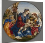 The Holy Family with Saint John the Baptist and Saint Margaret, c. 1495 by Filippino Lippi