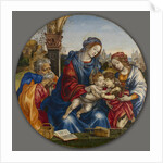 The Holy Family with Saint John the Baptist and Saint Margaret, c. 1495 by Filippino Lippi