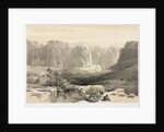 The Holy Land, Syria, Idumea, Arabia, Egypt & Nubia: Petra, Looking South, 1842 by Louis Haghe
