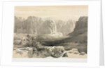 The Holy Land, Syria, Idumea, Arabia, Egypt & Nubia: Petra, Looking South, 1842 by Louis Haghe