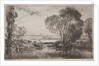 The Hydraulic Machine, original impression 1862, printed in 1921 by Charles François Daubigny