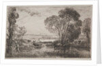 The Hydraulic Machine, original impression 1862, printed in 1921 by Charles François Daubigny