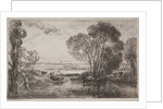 The Hydraulic Machine, original impression 1862, printed in 1921 by Charles François Daubigny
