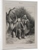The Invalid, 1835 by Honoré Daumier; Aubert