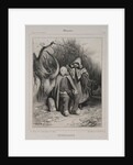 The Invalid, 1835 by Honoré Daumier; Aubert