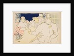 The Irish and American Bar, Rue Royale, 1896 by Henri de Toulouse-Lautrec