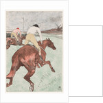 The Jockey, 1899 by Henri de Toulouse-Lautrec