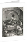The Large Passion: The Last Supper, 1510 by Albrecht Dürer