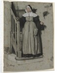 The Letter of Admission, Interior of a Convent, c. 1867 by François Bonvin