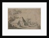 The Little Hamlet, second or third quarter 17th century by Anthonie Waterloo