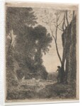 The Little Shepherd, 1855 by Jean Baptiste Camille Corot