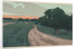 The Long Road or Argilla Road, c. 1898 by Arthur Wesley Dow