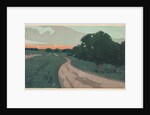 The Long Road or Argilla Road, c. 1898 by Arthur Wesley Dow