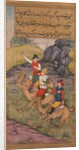 The Magi Follow the Star, from a Mirror of Holiness of Father Jerome Xavier, 1602-1 by Payag (attributed to)