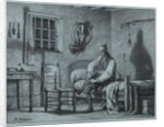 The Man-Servant of Limier Rising from Bed, c. 1818 by Horace Vernet