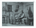 The Man-Servant of Limier Rising from Bed, c. 1818 by Horace Vernet