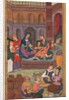 The Marriage at Cana, from a Mirror of Holiness of Father Jerome Xavier, 1602-1604 by Unknown