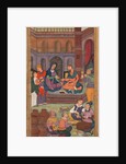 The Marriage at Cana, from a Mirror of Holiness of Father Jerome Xavier, 1602-1604 by Unknown