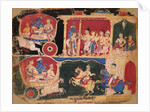 The Marriage of Pradyumna and Rukmavati, page from a Bhagavata Purana, c. 1525-50 by Unknown