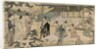The Matsukaze Chapter of the Tale of Genji (from the series The Tale of Genji?, c. 1791 by Ch?bunsai Eishi