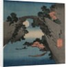 The Monkey Bridge, early 1830s by Katsushika Taito II