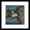 The Monkey Bridge, early 1830s by Katsushika Taito II