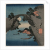 The Monkey Bridge, early 1830s by Katsushika Taito II