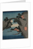 The Monkey Bridge, early 1830s by Katsushika Taito II