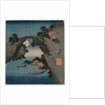 The Monkey Bridge, early 1830s by Katsushika Taito II