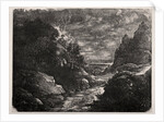 The Mountain Stream, 1871 by Rodolphe Bresdin