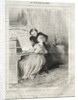 The Musicians of Paris, plate 6: If you knew how pretty you are!, 6 March 1841 by Honoré Daumier; Aubert