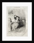 The Musicians of Paris, plate 6: If you knew how pretty you are!, 6 March 1841 by Honoré Daumier; Aubert