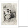 The Musicians of Paris, plate 6: If you knew how pretty you are!, 6 March 1841 by Honoré Daumier; Aubert