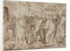 The Parable of the Tribute Money, c. 1580/1600 by Master of the Egmont Albums