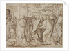 The Parable of the Tribute Money, c. 1580/1600 by Master of the Egmont Albums