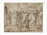 The Parable of the Tribute Money, c. 1580/1600 by Master of the Egmont Albums