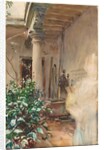 The Patio, 1908 by John Singer Sargent