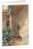 The Patio, 1908 by John Singer Sargent