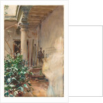 The Patio, 1908 by John Singer Sargent