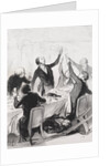 The Philanthropists of the Day, plate 8: A 43d Toast…to the Temperance Society, 1844 by Honoré Daumier