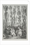 The Picnic by Charles Philibert Lasteyrie du Saillant