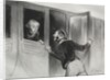 The Railroads, plate 11: The Hazard of Sleeping on a Journey, 1843 by Honoré Daumier; Aubert