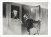 The Railroads, plate 11: The Hazard of Sleeping on a Journey, 1843 by Honoré Daumier; Aubert