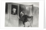 The Railroads, plate 11: The Hazard of Sleeping on a Journey, 1843 by Honoré Daumier; Aubert